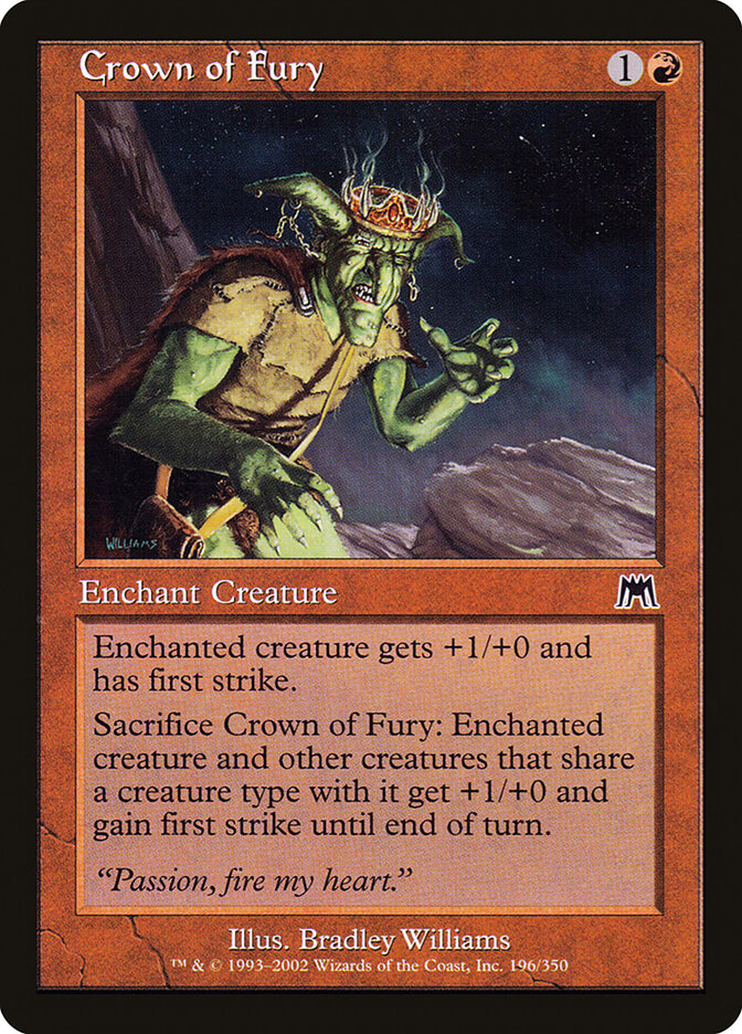 Crown of Fury card front