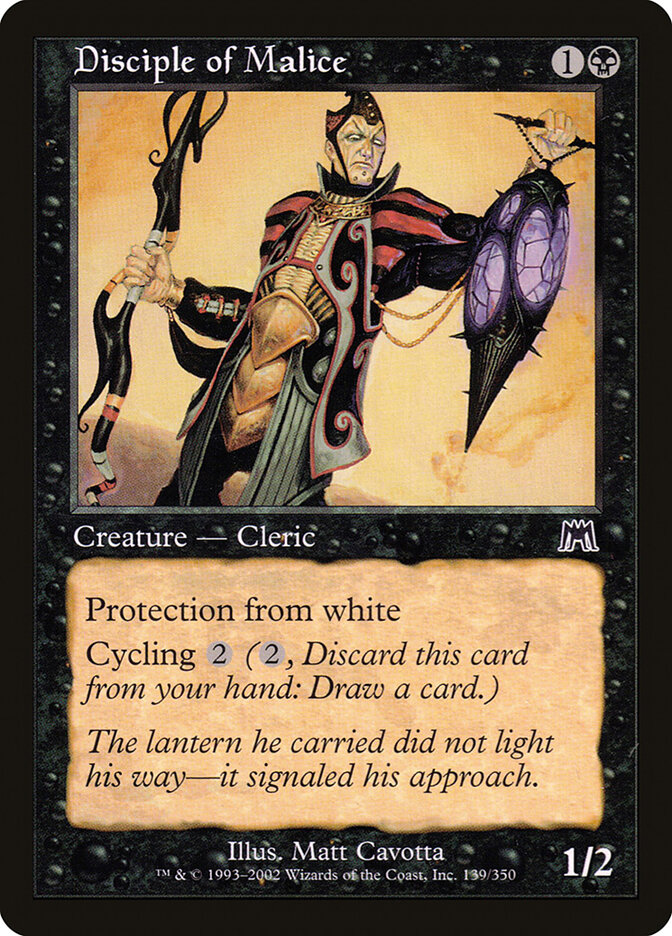 Disciple of Malice card front