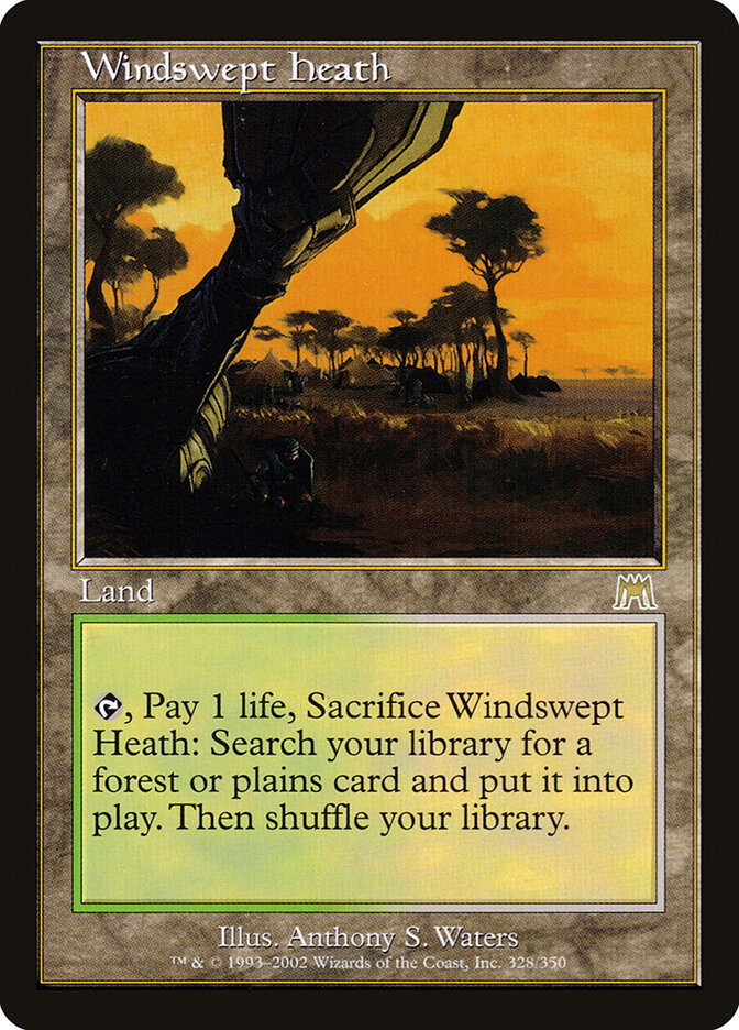 Windswept Heath card front