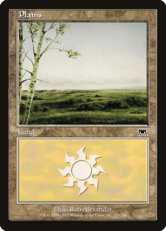 Plains card front