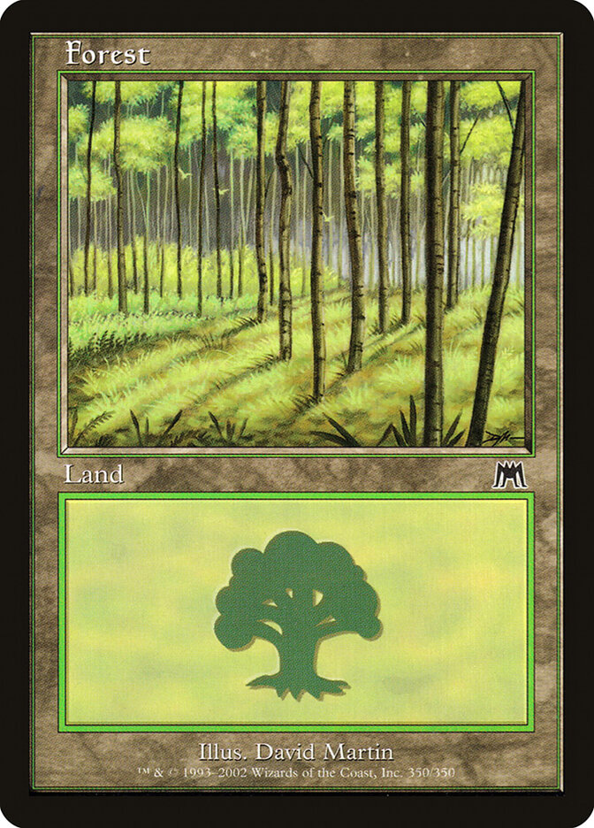 Forest card front