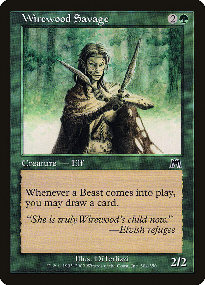 Wirewood Savage card front