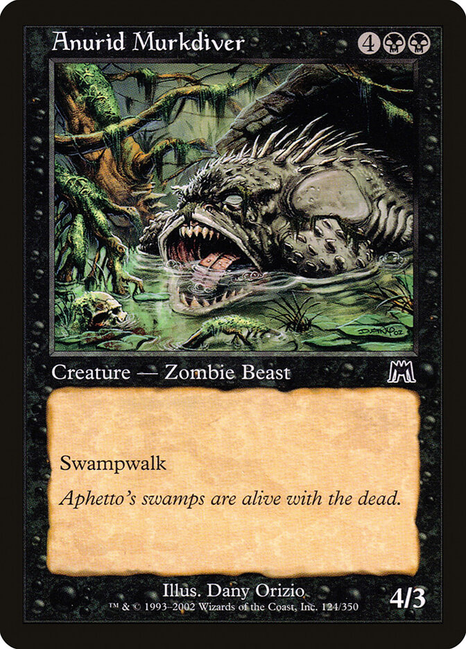 Anurid Murkdiver card front