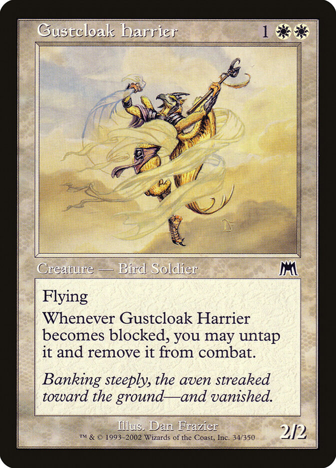 Gustcloak Harrier card front