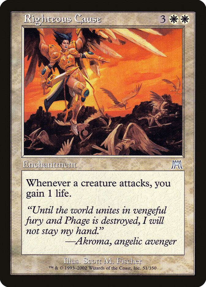 Righteous Cause card front