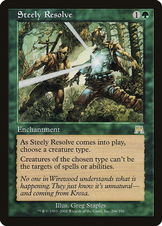 Steely Resolve card front