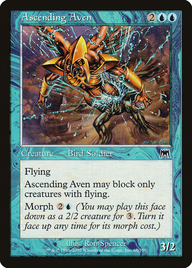Ascending Aven card front