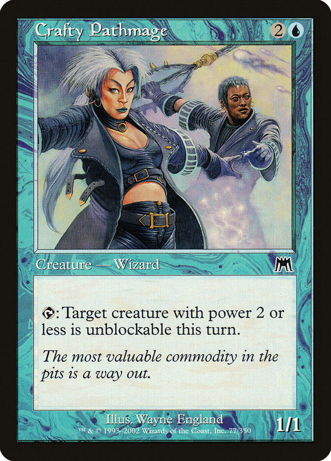 Crafty Pathmage card front