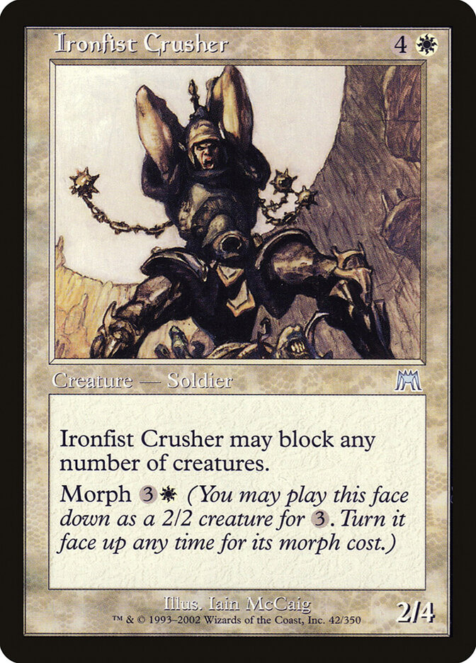 Ironfist Crusher card front