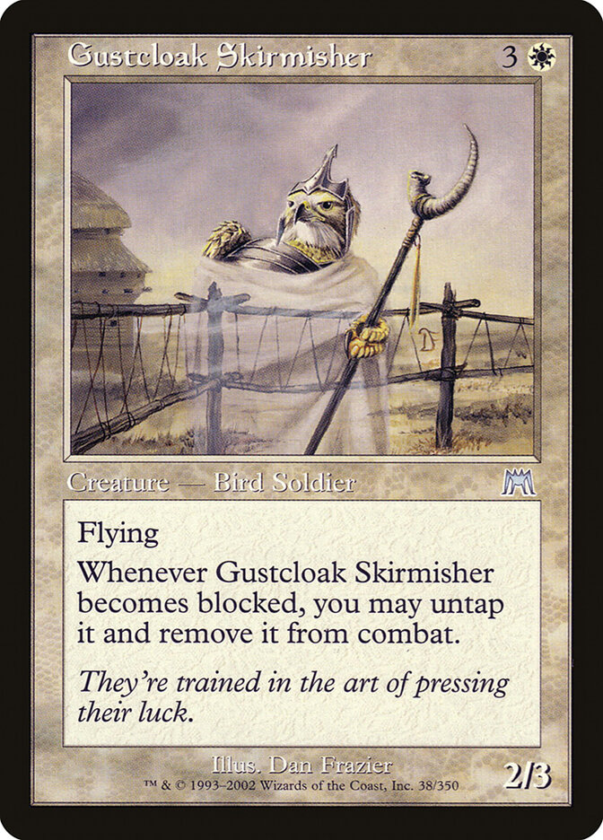 Gustcloak Skirmisher card front