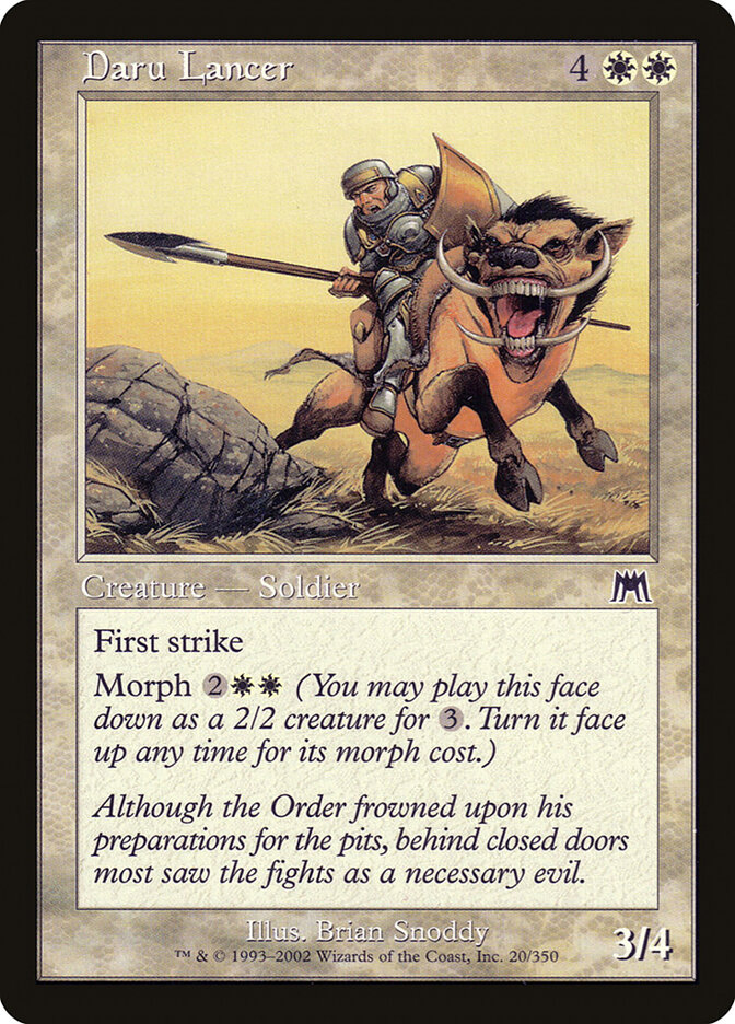 Daru Lancer card front
