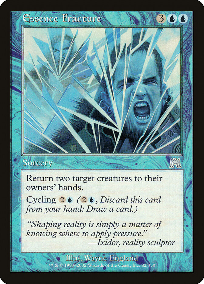 Essence Fracture card front