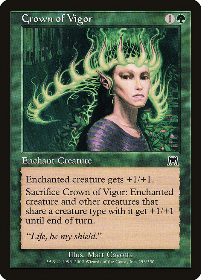Crown of Vigor card front