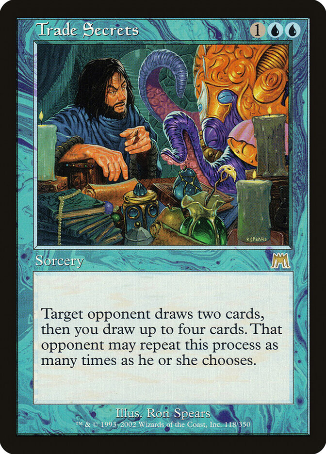 Trade Secrets card front