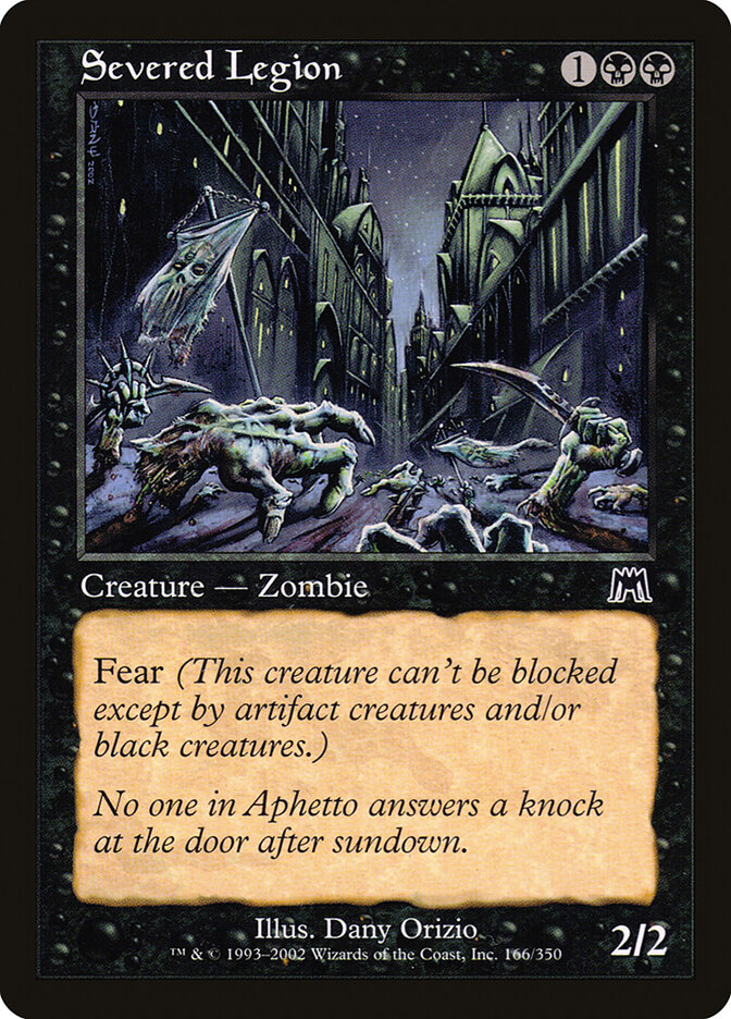 Severed Legion card front