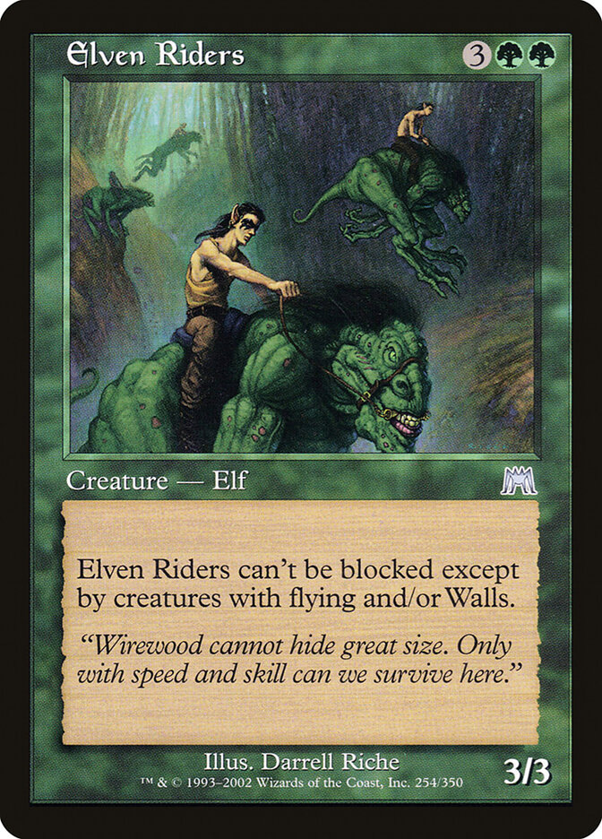 Elven Riders card front