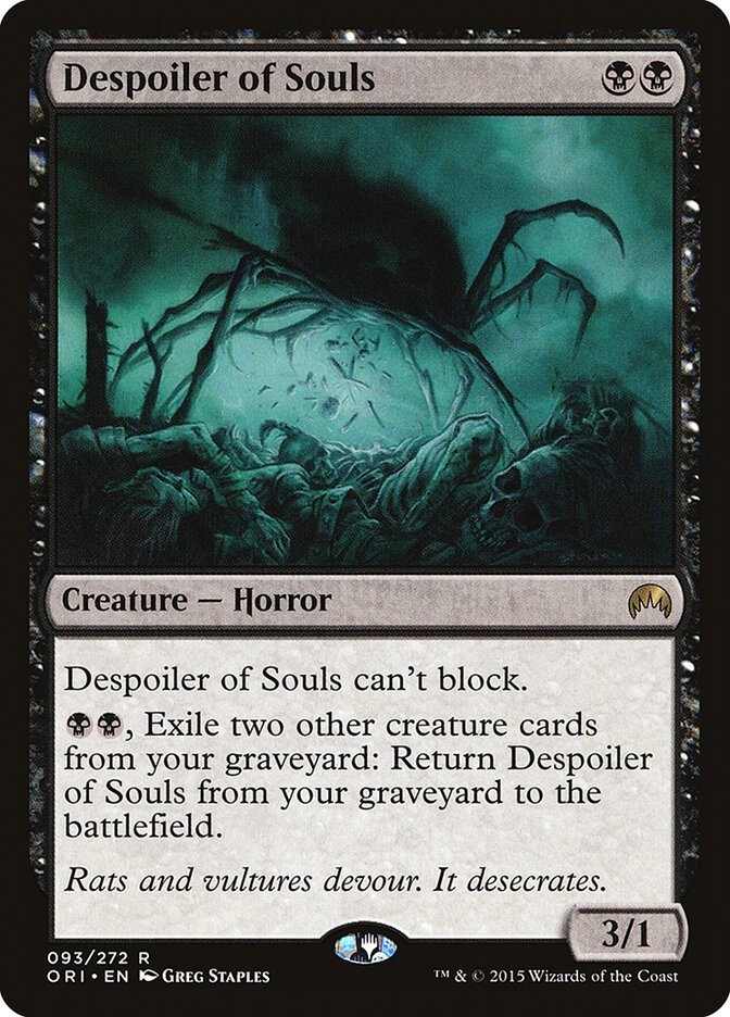 Despoiler of Souls card front