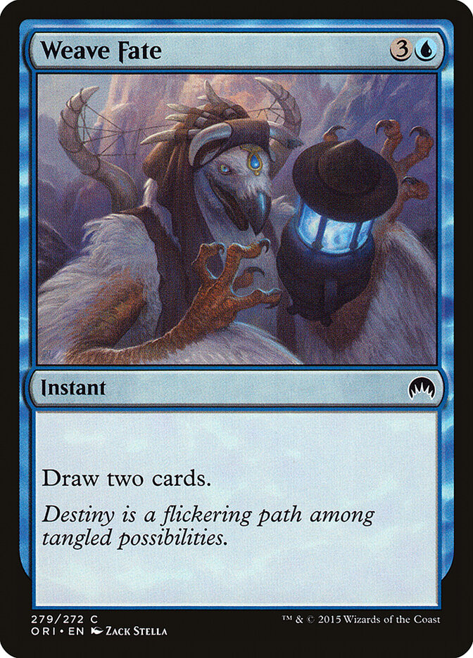 Weave Fate card front