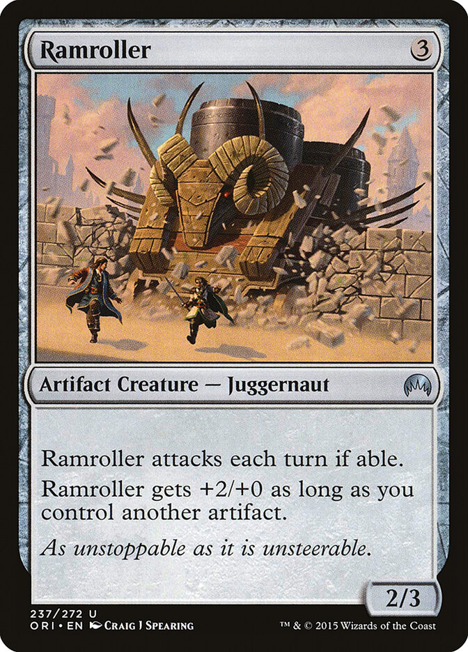 Ramroller card front