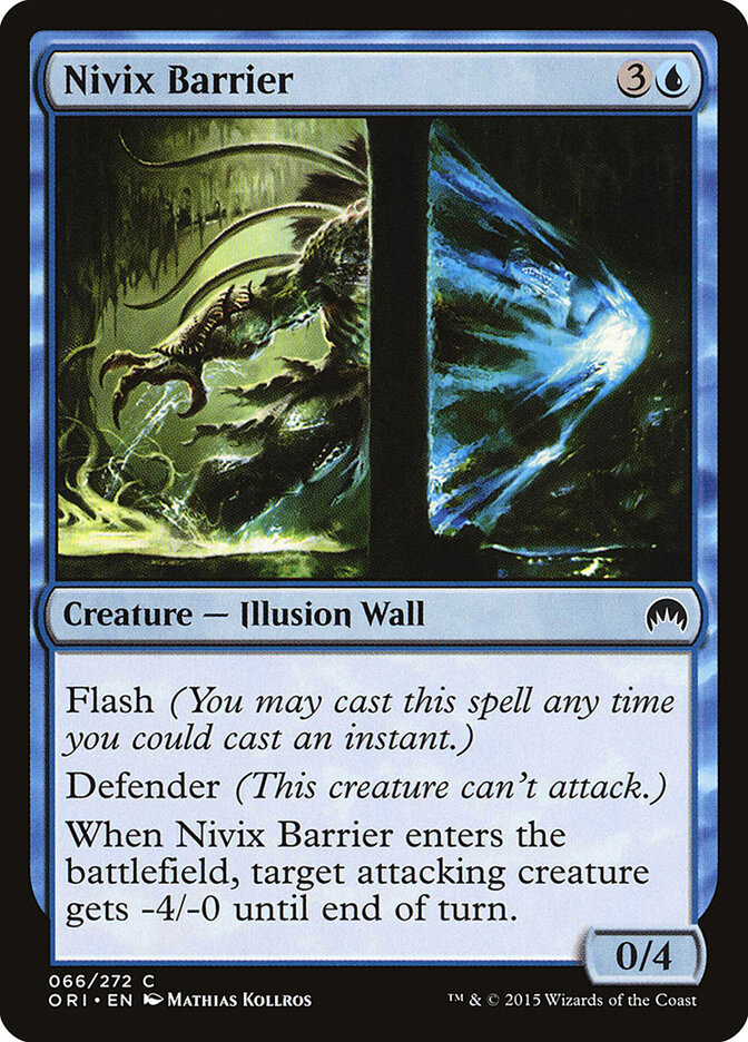Nivix Barrier card front