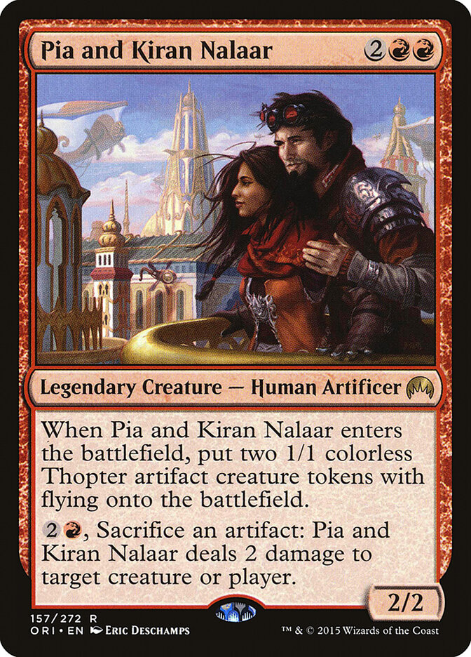 Pia and Kiran Nalaar card front