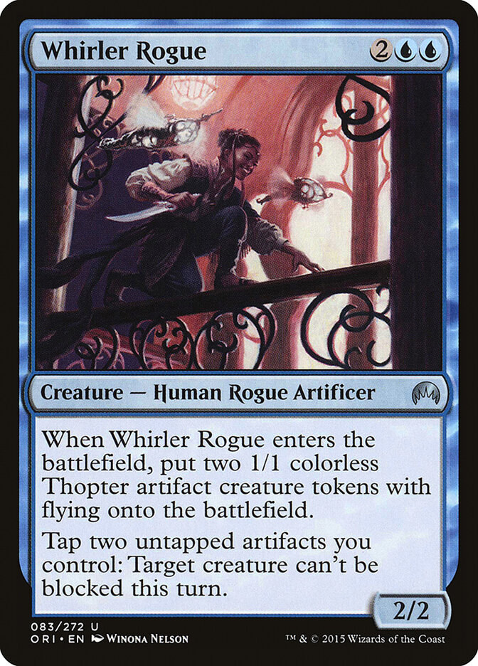 Whirler Rogue card front