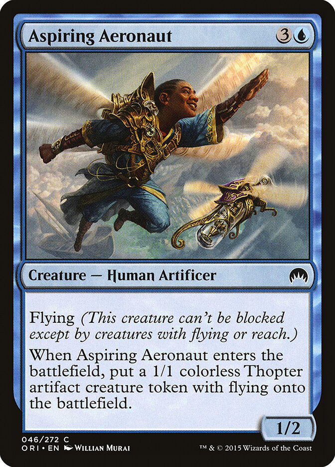Aspiring Aeronaut card front
