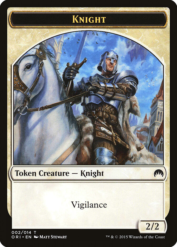 Knight card front