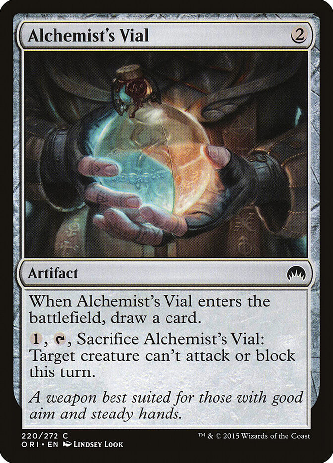 Alchemist's Vial card front