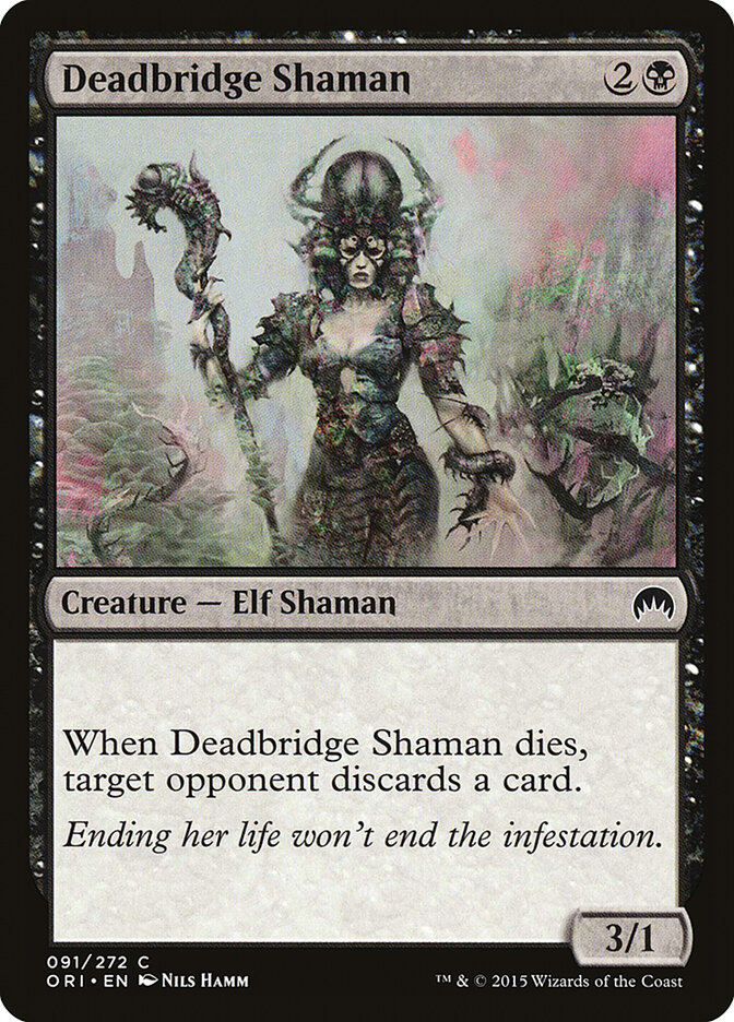 Deadbridge Shaman card front