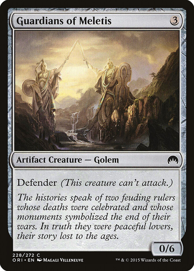Guardians of Meletis card front