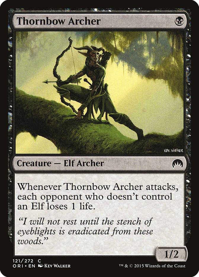 Thornbow Archer card front