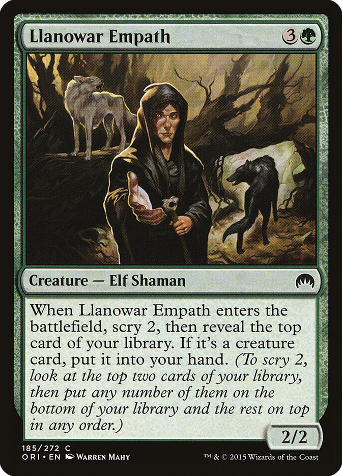 Llanowar Empath card front
