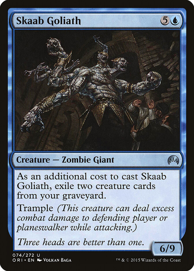 Skaab Goliath card front