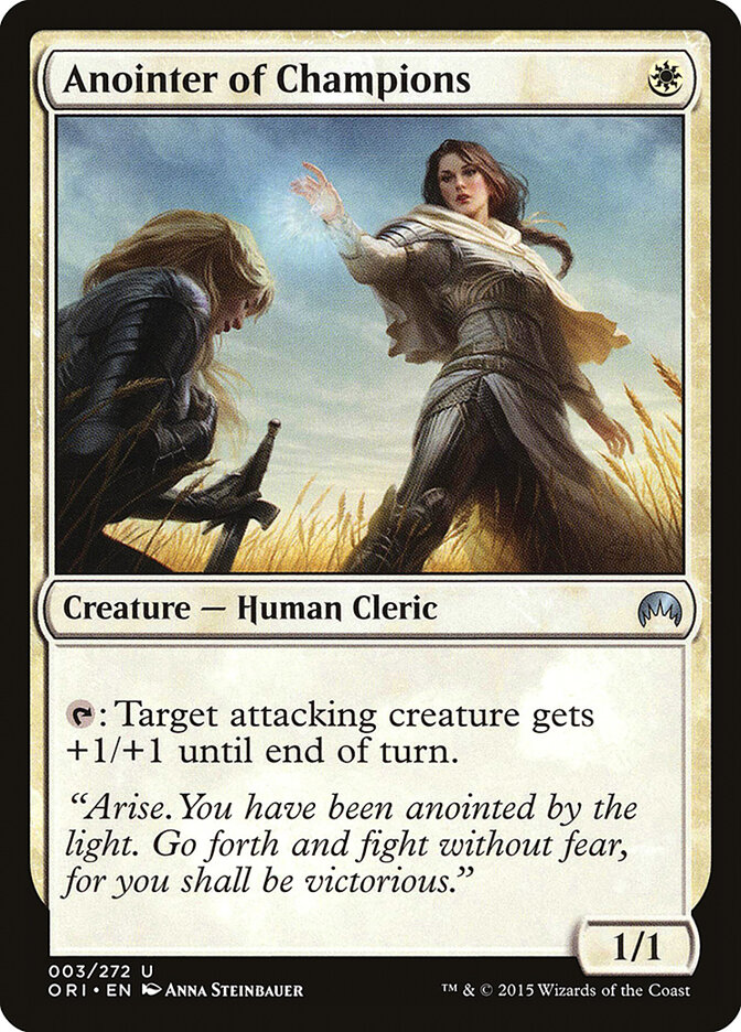 Anointer of Champions card front