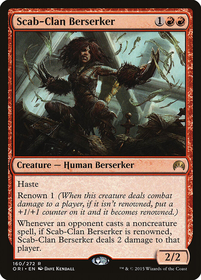 Scab-Clan Berserker card front