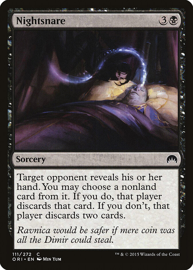 Nightsnare card front
