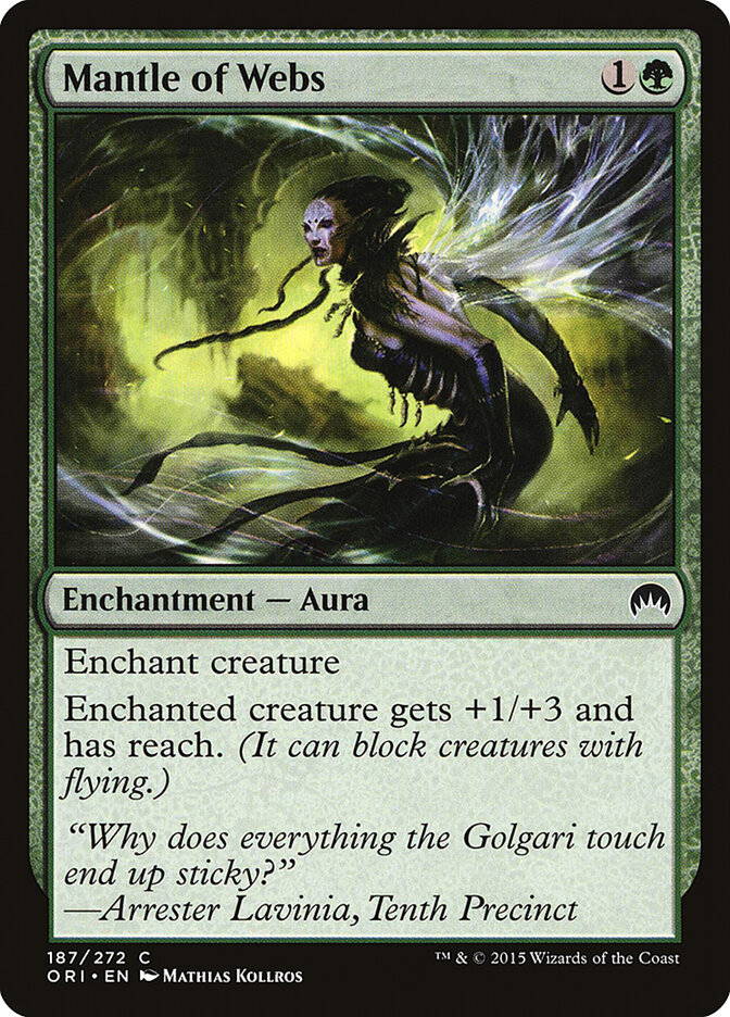 Mantle of Webs card front