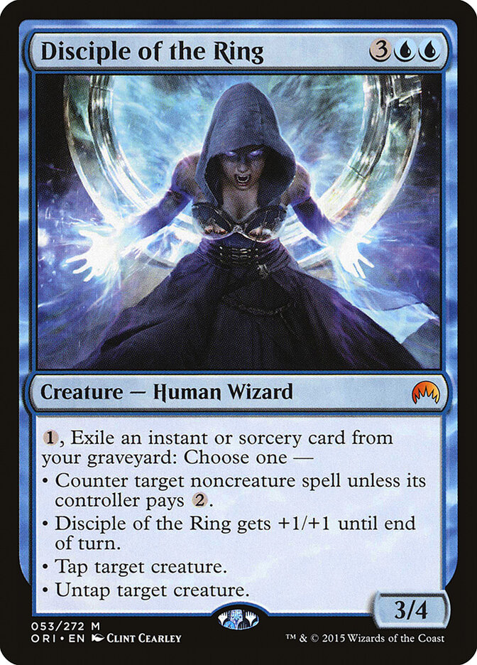 Disciple of the Ring card front