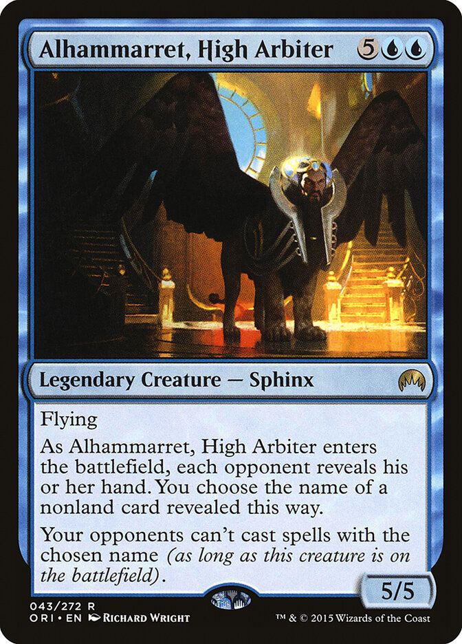 Alhammarret, High Arbiter card front