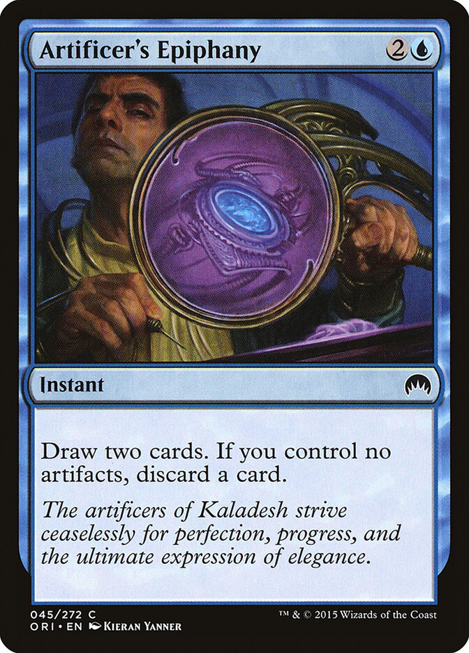 Artificer's Epiphany card front