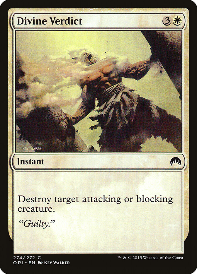 Divine Verdict card front