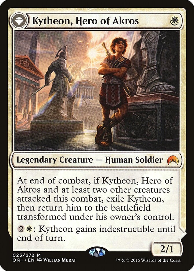 Kytheon, Hero of Akros card front