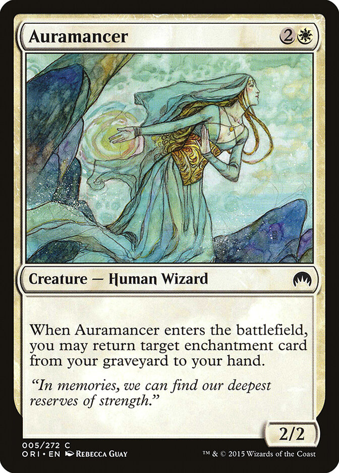 Auramancer card front