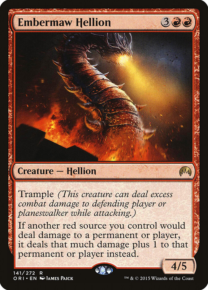 Embermaw Hellion card front
