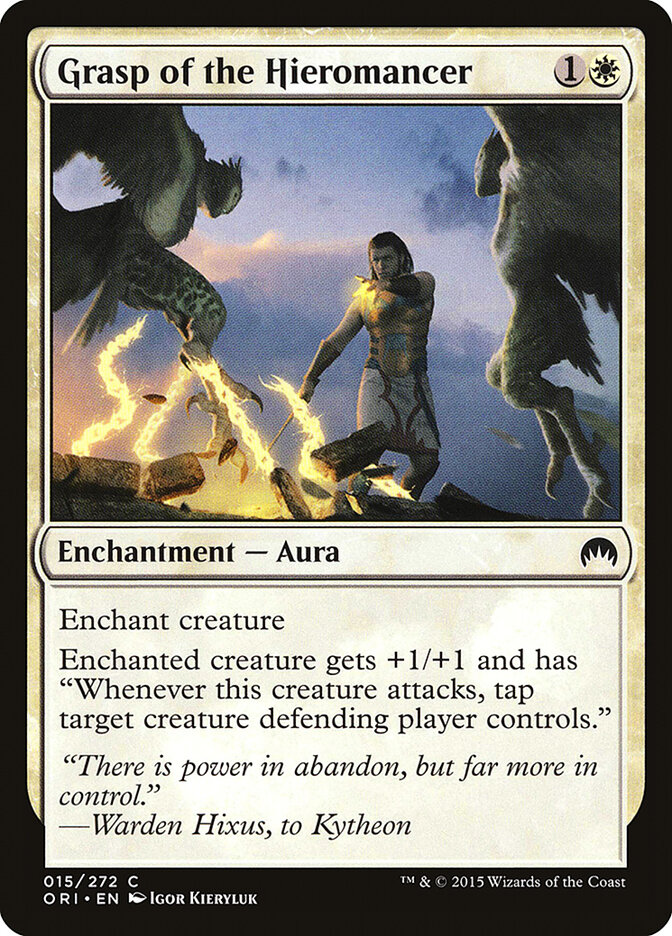 Grasp of the Hieromancer card front