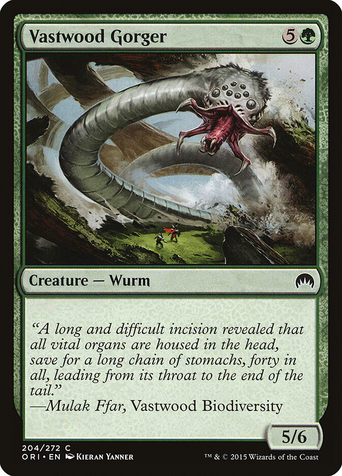 Vastwood Gorger card front