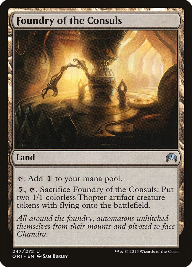 Foundry of the Consuls card front