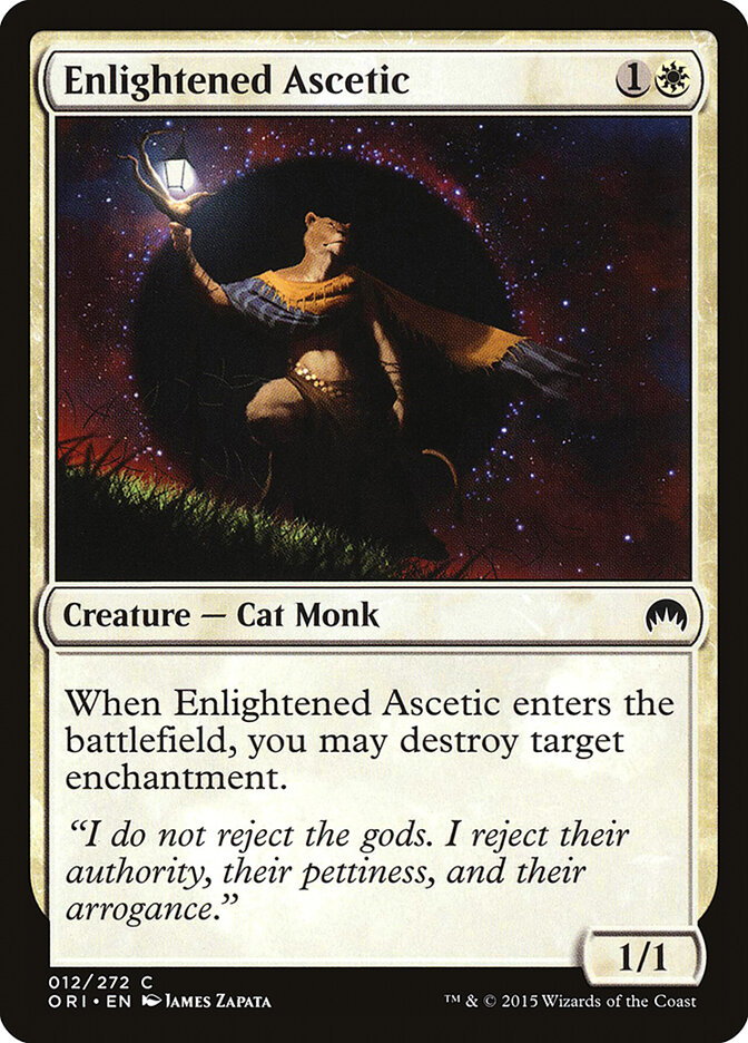 Enlightened Ascetic card front