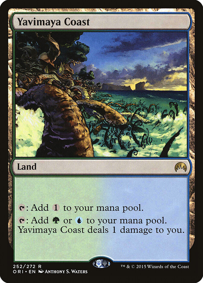Yavimaya Coast card front